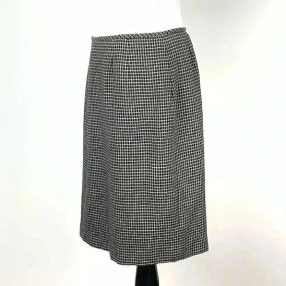 Kasper pencil skirt size 14 grid check career - Picture 6 of 9